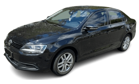 Black Volkswagen Jetta sedan rental car Brisbane – Automatic, A$350 per week luxury compact hire