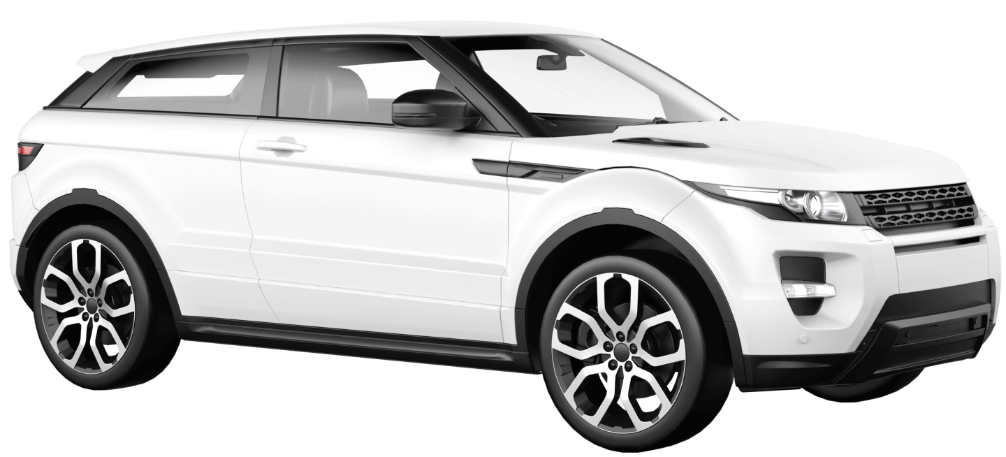 White Range Rover style compact SUV rental Brisbane - premium city and adventure car, Shalaby Group